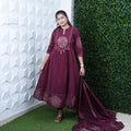 Majesty Bandhani Mirror Tassel Anarkali