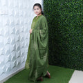 Olive Bloom Trendsetter Bandhani Anarkali