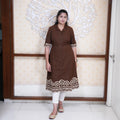Indo-Western Rope Work Frock