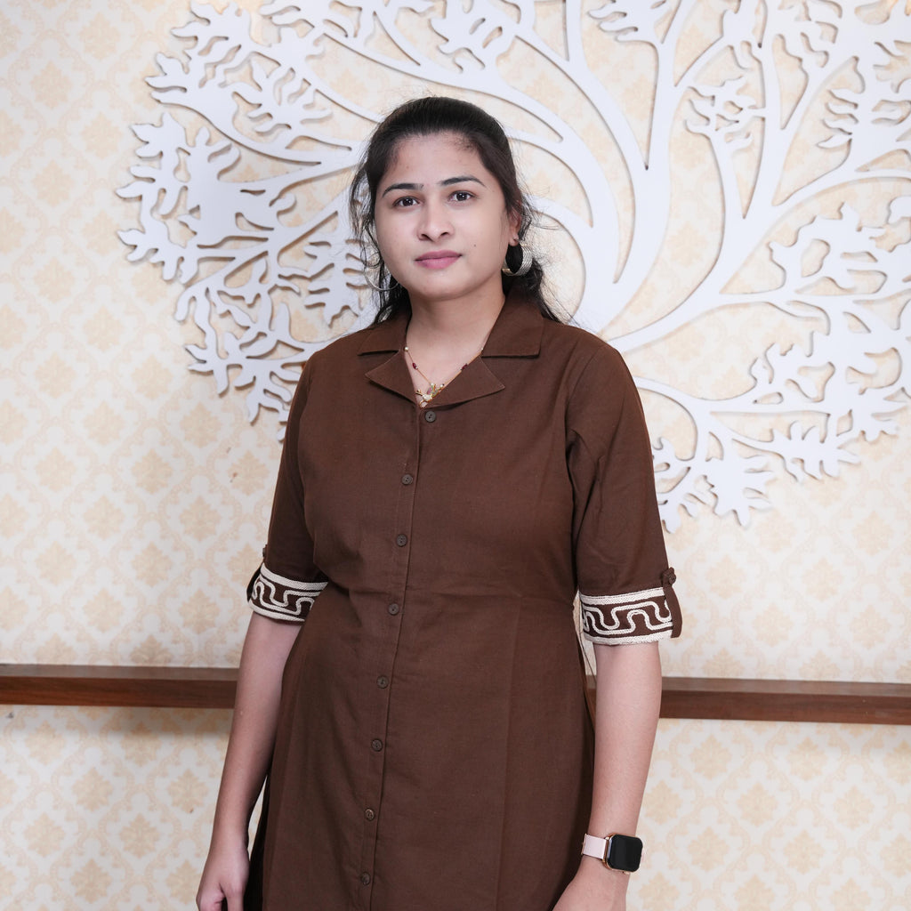 Indo-Western Rope Work Frock