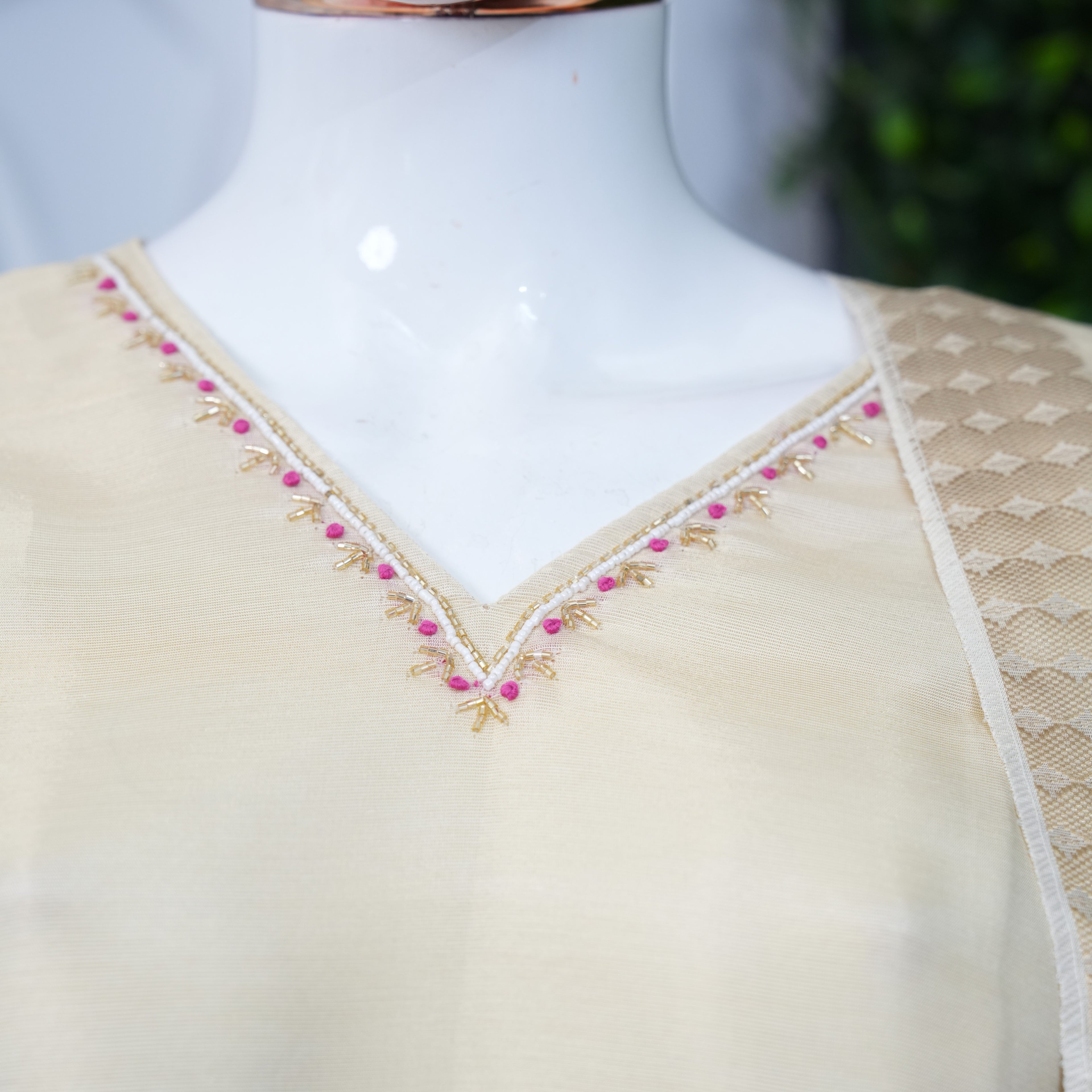 Digital print peacoack semiparty wear