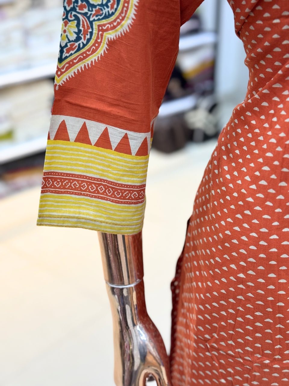 Printed Kurta Set with Dupatta