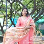 3 piece kurta set Orange