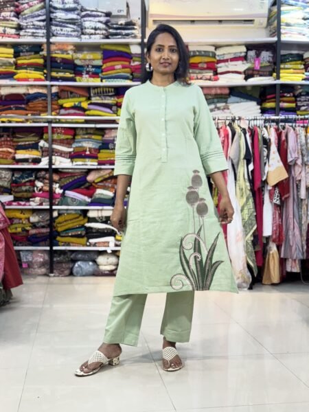 Sea Green 2 Piece Cord Set for Women | Stylish Matching Set